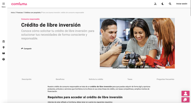 Credito Comfama: Libre Inversion, Pago, Saldo - Opiniones