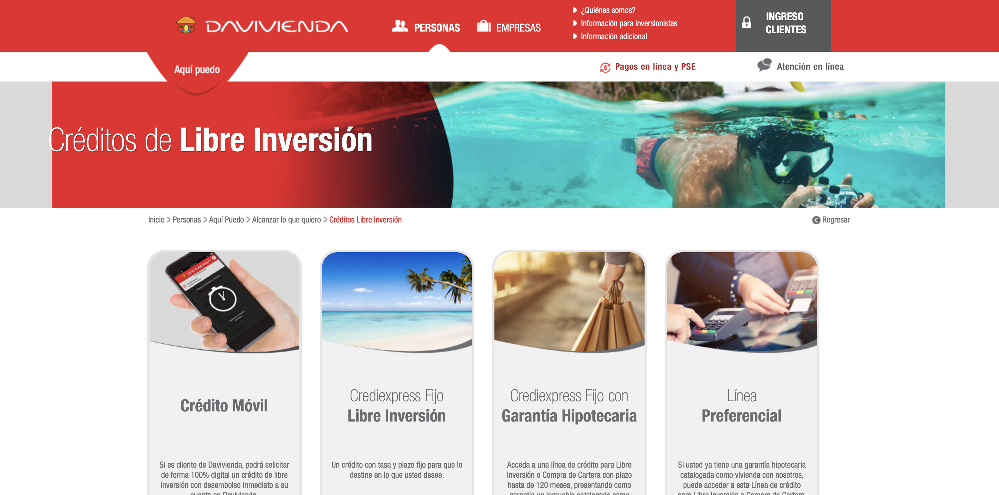 Davivienda Créditos: Información, Tipos y Contacto