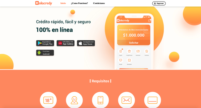 Holacredy Créditos: ¿Es confiable?, Teléfono y Opiniones