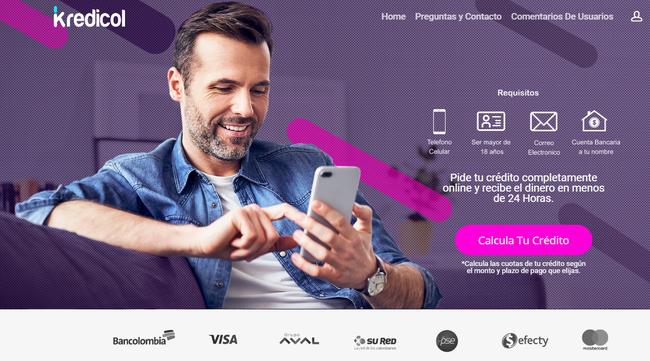 Kredicol: Créditos altos, rápidos y con pocos requisitos