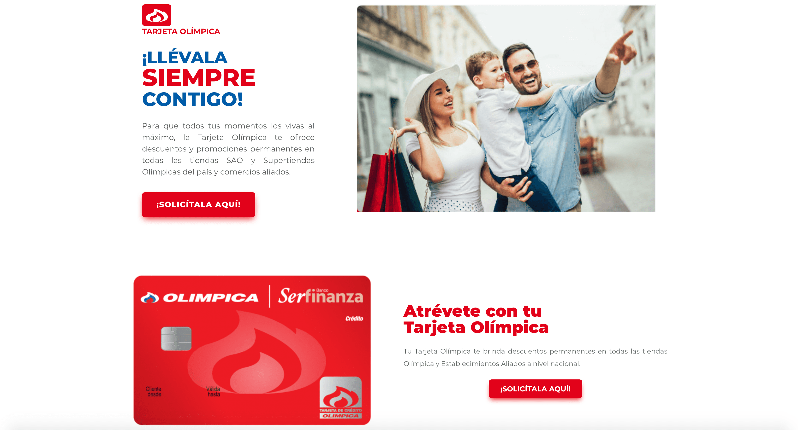 Tarjeta de Crédito Olímpica de Serfinanza: Qué es, Requisitos y Opiniones